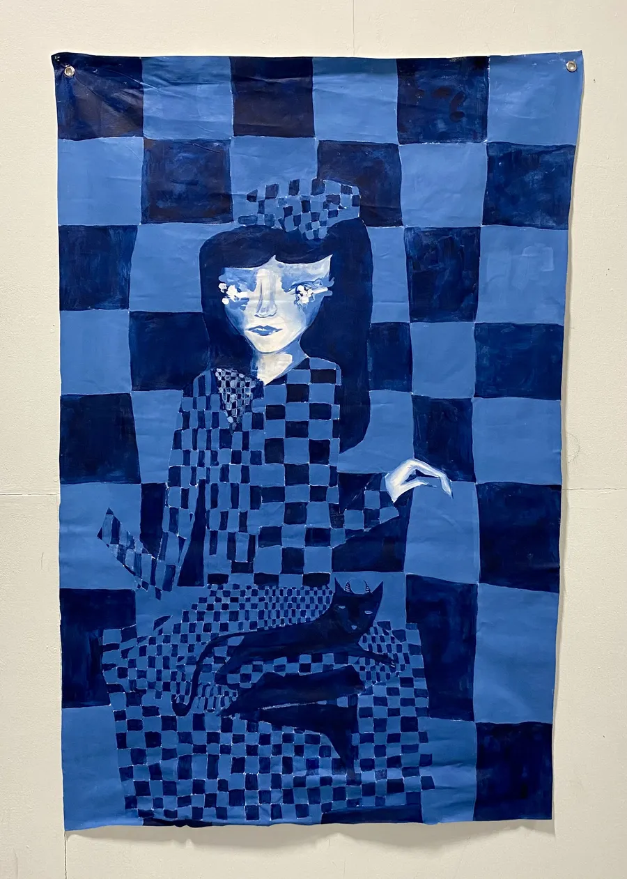 pauline boty in winter